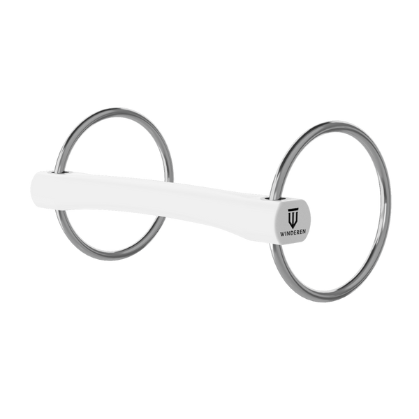 Winderen Loose Ring Double Broken Mullen Mouth White Edition