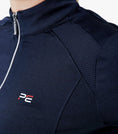 Load image into Gallery viewer, Description:Remisa Ladies Technical Short Sleeved Riding Top_Color:Navy_Position:3