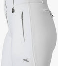 Load image into Gallery viewer, Description:Aradina Ladies Full Seat Gel Competition Riding Breeches_Color:White_Position:4
