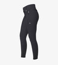 Load image into Gallery viewer, Description:Carapello Ladies Full Seat Gel Riding Breeches_Color:Black_Position:2