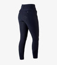 Load image into Gallery viewer, Description:Carapello Ladies Full Seat Gel Riding Breeches_Color:Navy_Position:3