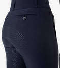 Load image into Gallery viewer, Description:Carapello Ladies Full Seat Gel Riding Breeches_Color:Navy_Position:4