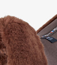 Load image into Gallery viewer, Description:Close Contact Airtechnology Shockproof Wool European Saddle Pad - GP/Jump Square_Colour:Brown/Brown Wool_Position:2