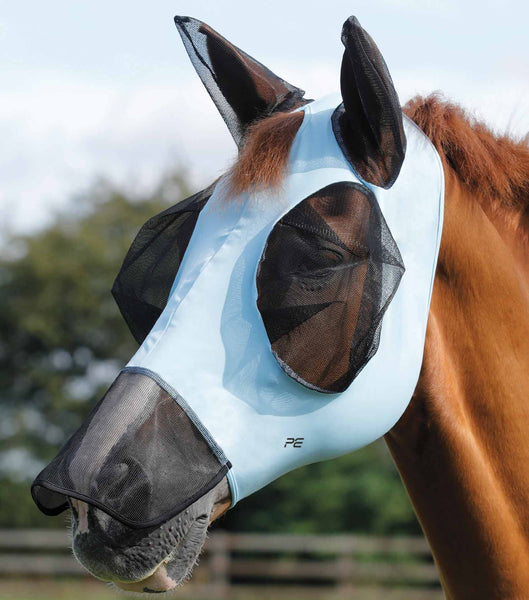 PE - Comfort Tech Lycra Fly Mask – Essential Equestrian Wear