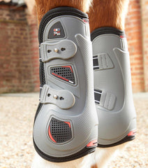 Description:Kevlar Airtechnology Tendon Boots_Color:Grey_Position:3