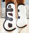 Load image into Gallery viewer, Description:Kevlar Airtechnology Tendon Boots_Color:White_Position:3