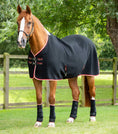 Load image into Gallery viewer, Description:PremTex Horse Cooler Rug_Color:Black_Position:1