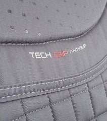 Description:Close Contact Tech Grip Pro Anti-Slip Saddle Pad - GP/Jump Square_Colour:Grey_Position:4