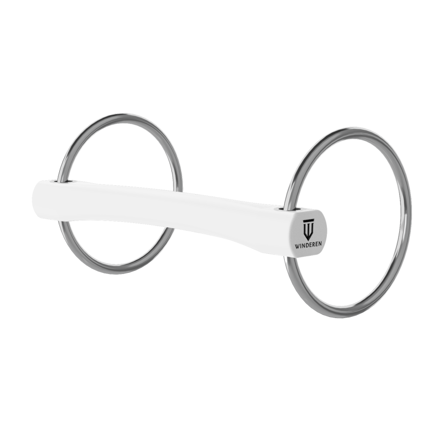 Winderen Loose Ring Double Broken Mullen Mouth White Edition