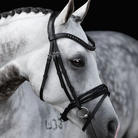 Lumiere Arcadia Luxury Snaffle Bridle (Hanoverian)