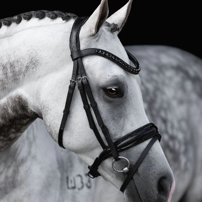 Lumiere Arcadia Luxury Snaffle Bridle (Hanoverian)