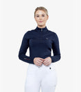 Load image into Gallery viewer, Description:Arclos Ladies Technical Long Sleeved Riding Top_Color:Navy_Position:1
