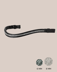 Load image into Gallery viewer, BROWBAND 2I | BLACK | BLACK DIAMOND 6 MM, EMBEDDED
