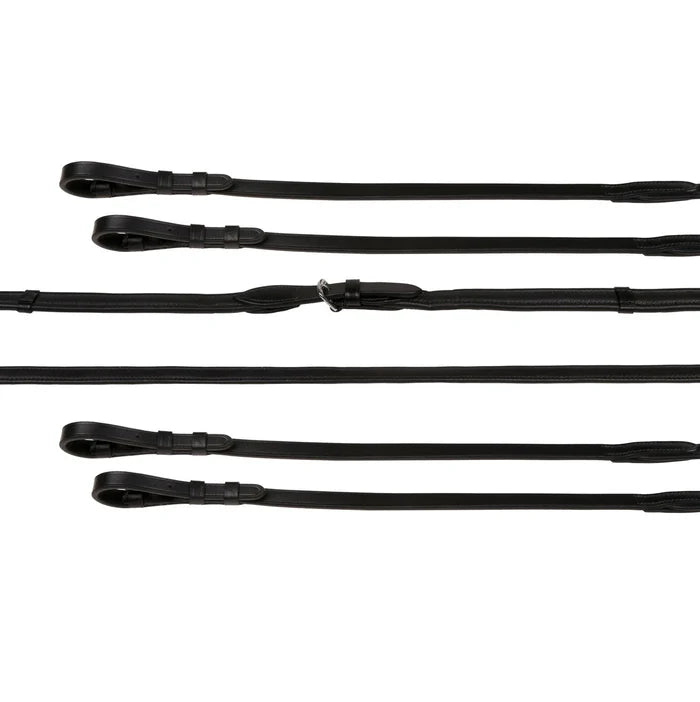 Lumiere Double Bridle Reins Set - Flat