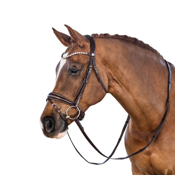 Lara Tweedie Essential Snaffle Bridle Brown