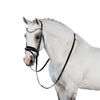 Lara Glam Snaffle Bridle Black Patent