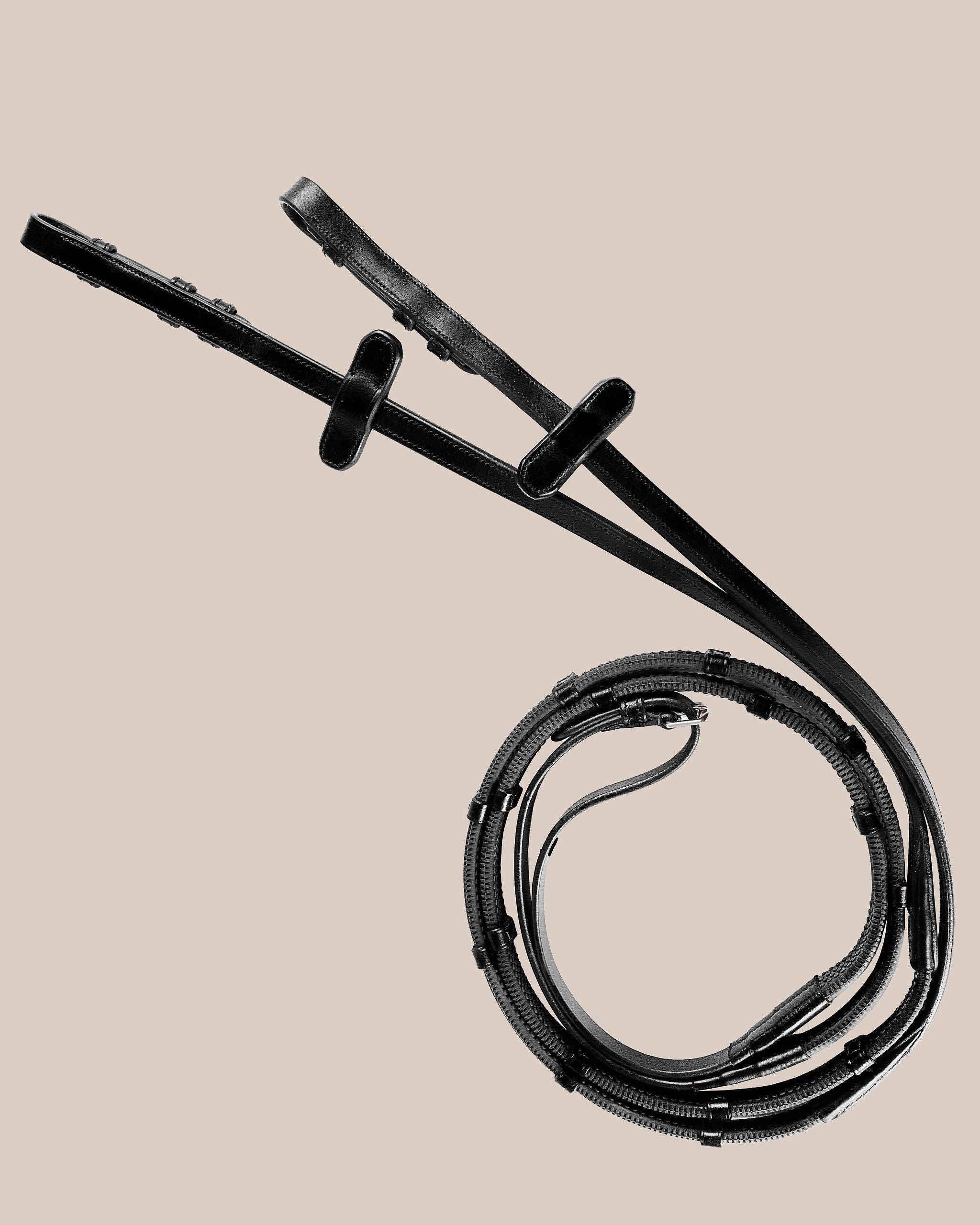 REIN No. 34 | BLACK | GUMMI WITH STOPS