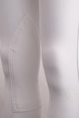 Essential Fabric Knee Yati Breeches - Fabric Knee, White
