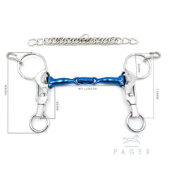 Fager Sabina Titanium Double Jointed