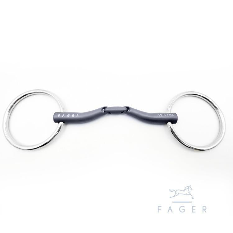 Fager Maria Titanium Double Jointed Loose Rings