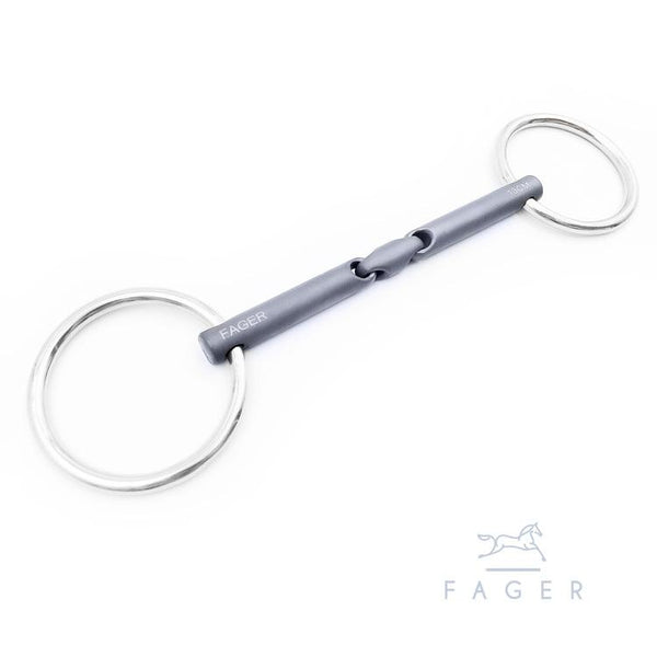 Fager Madeleine Titanium Double Jointed Loose Rings