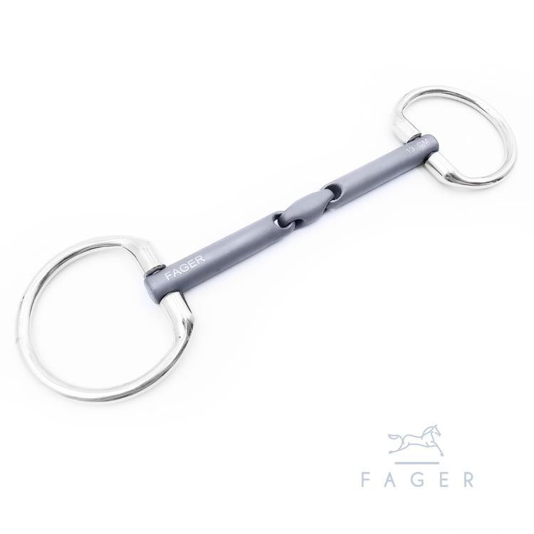 Fager Madeleine Titanium Double Jointed FIxed Rings