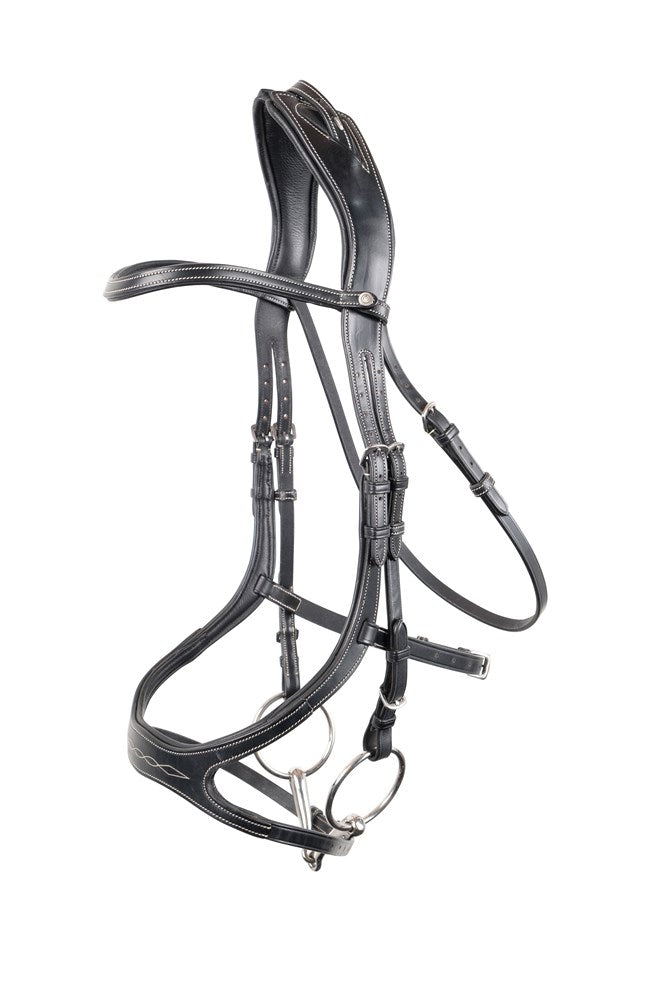 US Excellence Organic Tanned Bridle Adapt ‚Äì Black