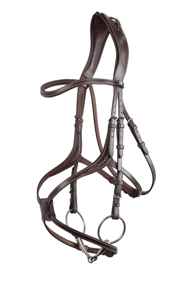 Lyon 8-Fig Organic Tanned Bridle Brown