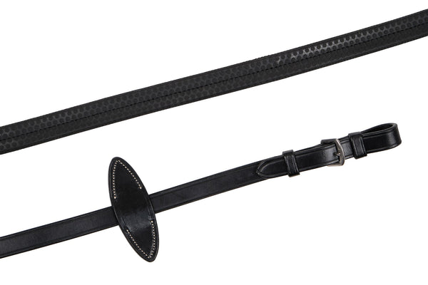 Rubber reins buckles ss ECO Leather