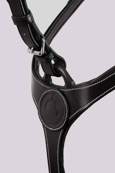 Papillon Organic Tanned Breastplate - Black