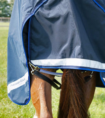Description:Buster 40g Turnout Rug with Classic Neck Cover_Color:Navy_Position:6