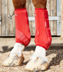 Description:Air-Tech Sports Medicine Boots_Color:Red_Position:1