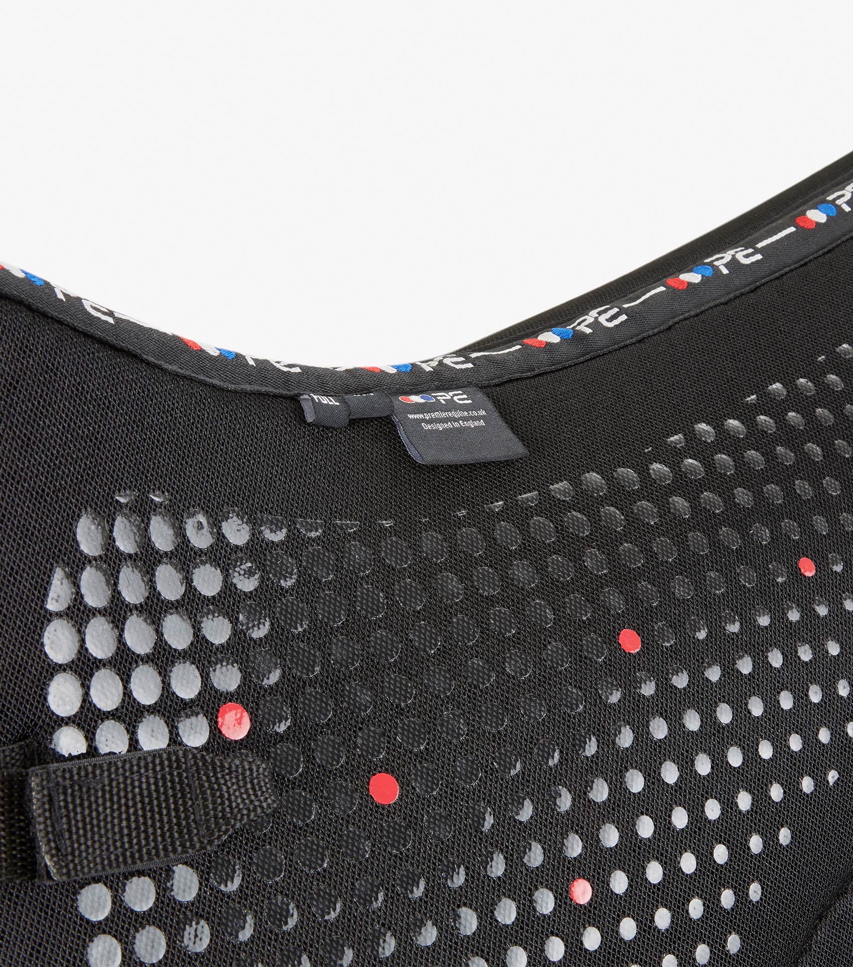 Description:Close Contact Airtechnology Anti Slip Dressage Square_Colour:Black_Position:2