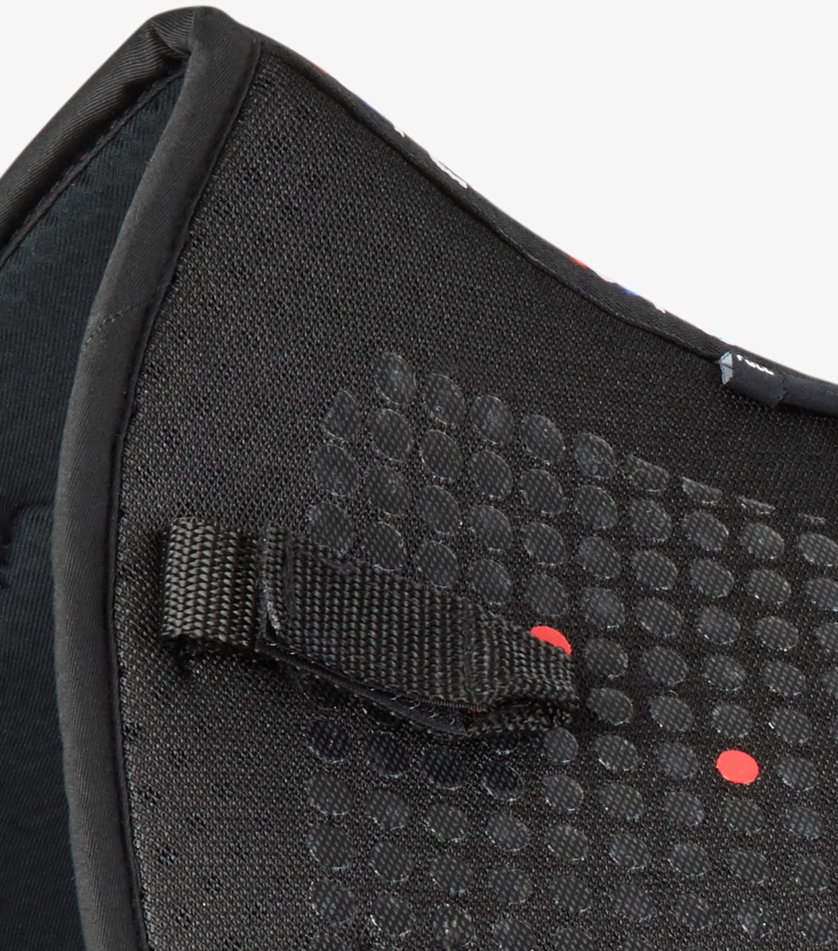 Description:Close Contact Airtechnology Anti Slip Dressage Square_Colour:Black_Position:6