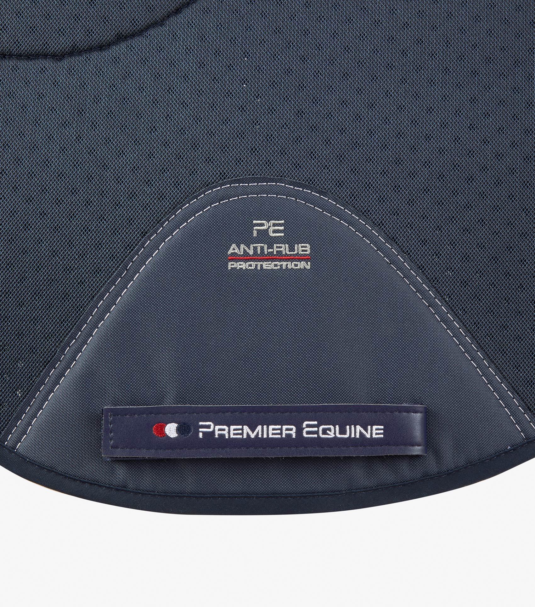 Description:Close Contact Airtechnology Anti Slip Dressage Square_Colour:Navy_Position:3