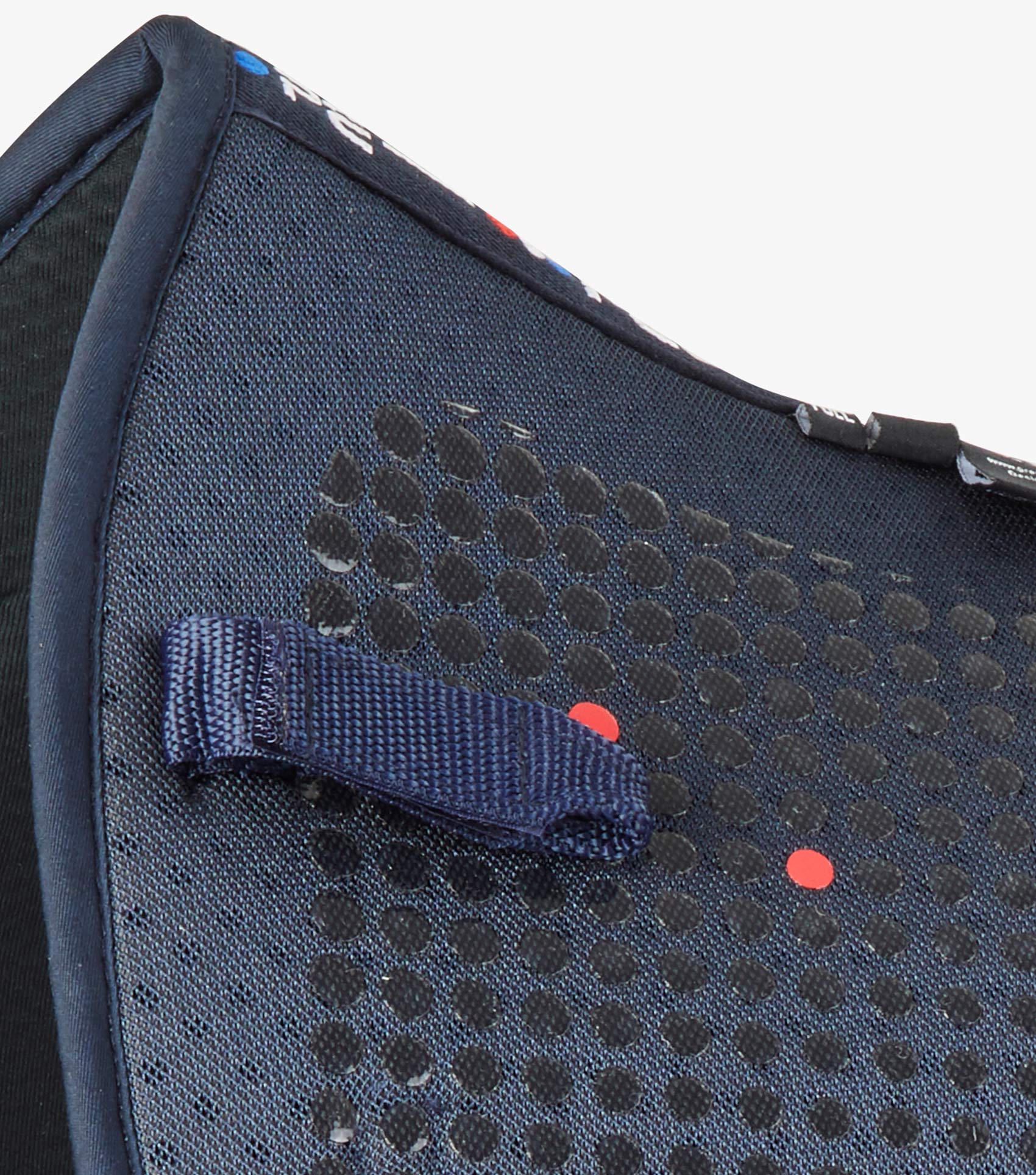 Description:Close Contact Airtechnology Anti Slip Dressage Square_Colour:Navy_Position:6
