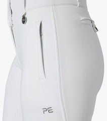 Description:Aradina Ladies Full Seat Gel Competition Riding Breeches_Color:White_Position:4