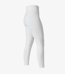 Description:Aresso Ladies Full Seat Gel Riding Tights_Color:White_Position:3