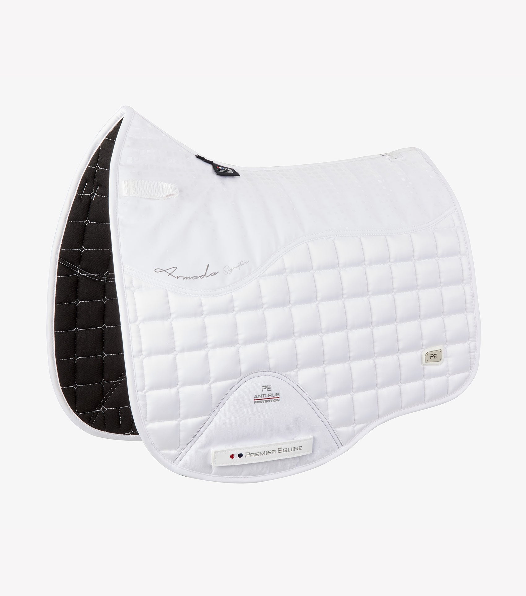 Description:Armada Close Contact Dressage Square_Colour:White_Position:1