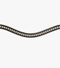 Load image into Gallery viewer, Description:Bellissima Shaped Diamante Browband_Color:Black_Position:2
