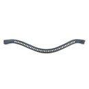 Bridle2fit Browband with Gold and White Stones - SALE