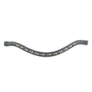 Bridle2fit Browband with Copper Gold & White Stones - SALE
