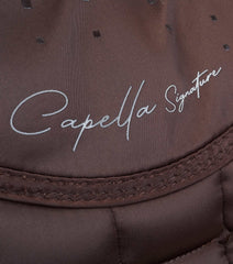 Description:Capella Close Contact Merino Wool Dressage Square_Colour:Brown/Natural Wool_Position:4