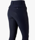 Load image into Gallery viewer, Description:Carapello Ladies Full Seat Gel Riding Breeches_Color:Navy_Position:1
