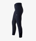 Load image into Gallery viewer, Description:Carapello Ladies Full Seat Gel Riding Breeches_Color:Navy_Position:2
