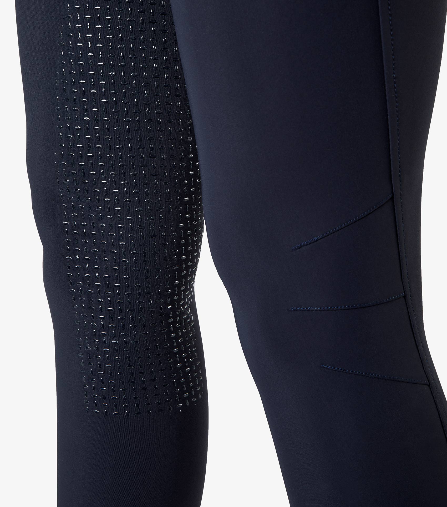 Description:Carapello Ladies Full Seat Gel Riding Breeches_Color:Navy_Position:6