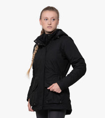 Description:Cascata Ladies Waterproof Jacket_Color:Black_Position:1