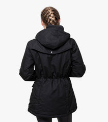 Description:Cascata Ladies Waterproof Jacket_Color:Black_Position:3