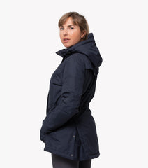 Description:Cascata Ladies Waterproof Jacket_Color:Navy_Position:2