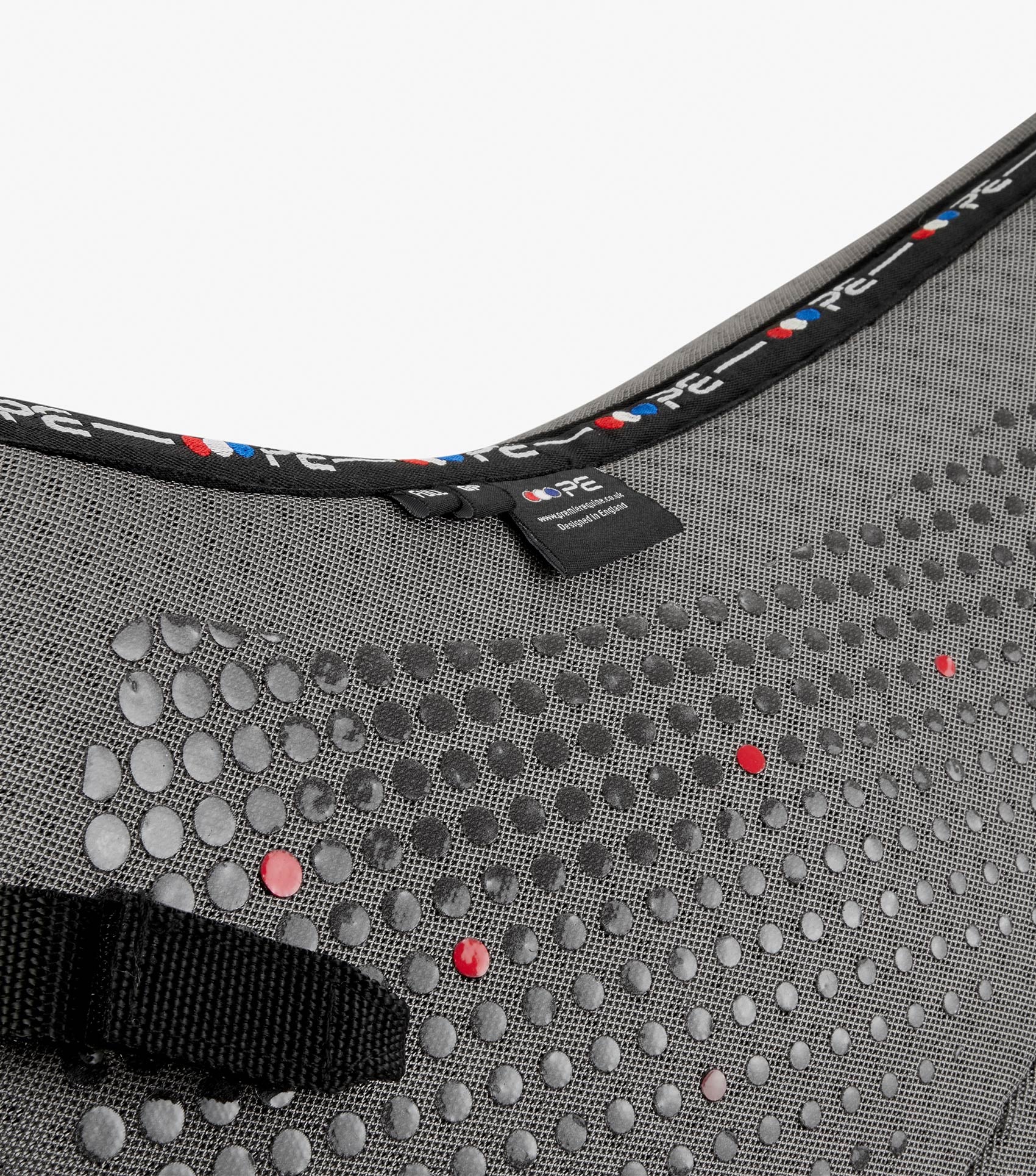 Description:Close Contact Airtechnology Anti Slip GP/Jump Square_Colour:Grey_Position:2